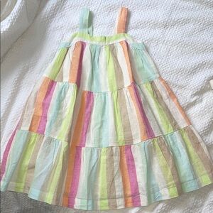 GAP Colorful Striped Kids Dress NWT 5T